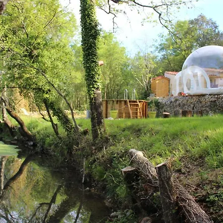 Luxury tent La Bulle Etoile