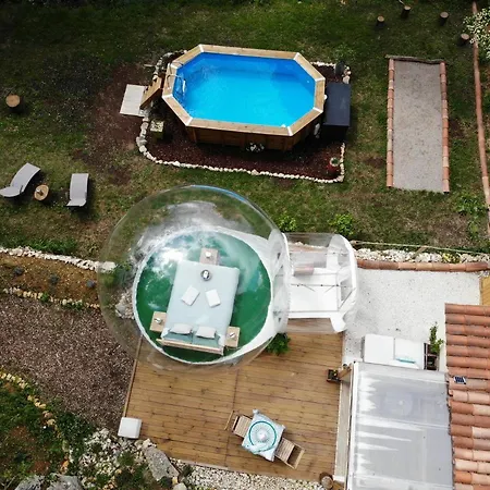 Luxury tent La Bulle Etoile