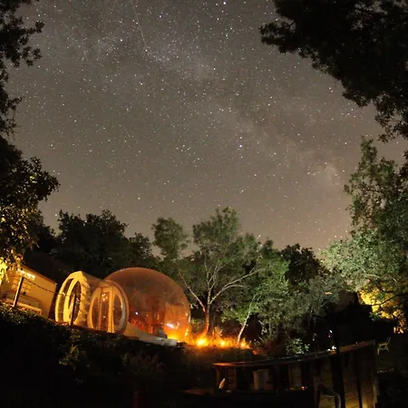 Luxury tent La Bulle Etoile Allegre Les Fumades